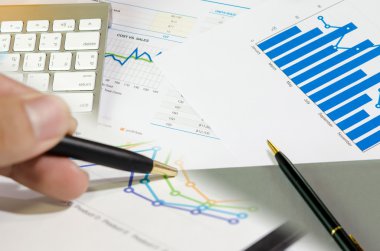 iş kavramı çizgi grafiği