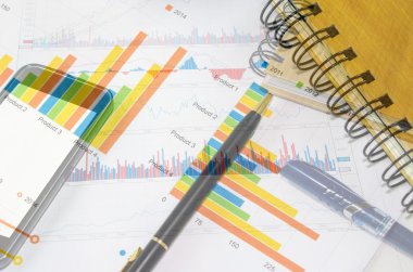 iş grafiği ve kalem