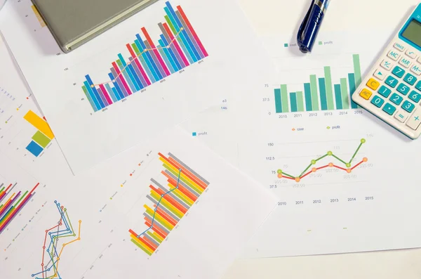 Affärsdiagram — Stockfoto