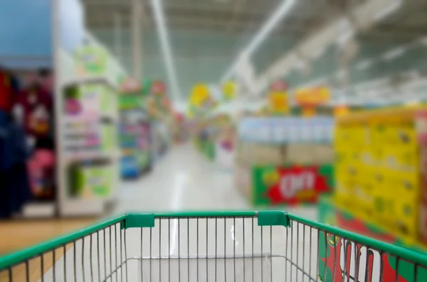 Supermarktschappen — Stockfoto