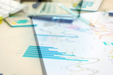 İş kavramı grafikler ve