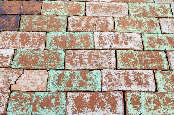 Brick floors colors. — Stock Photo, Image