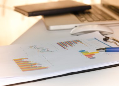 İş finansal grafik