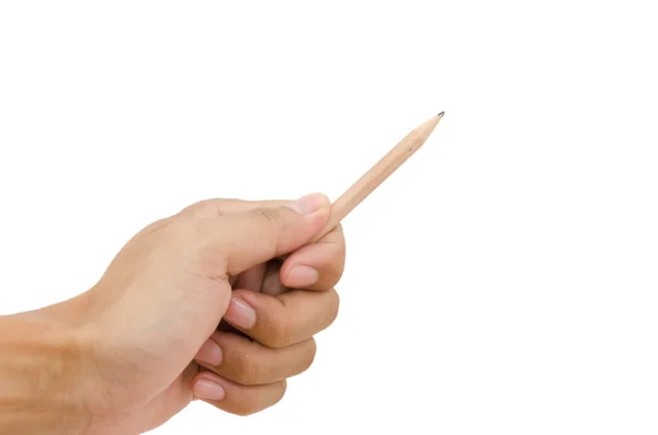Hand und Bleistift — Stockfoto