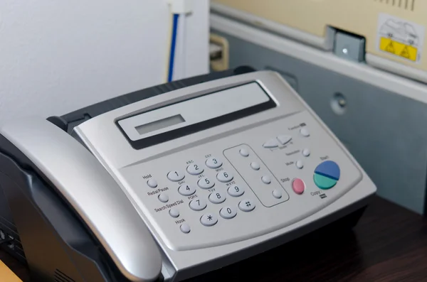 Fax machine office — Stock Photo, Image