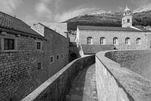 Dubrovnik városfala Stock Kép