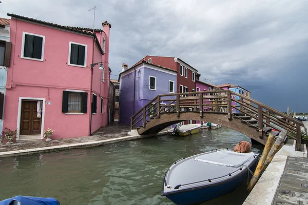 Ponti di Burano — Fotografie, imagine de stoc