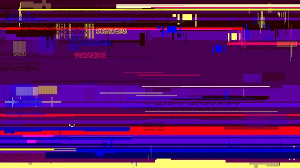 ベクトル グリッチ背景劣化画像ベクトル ファイル、デジタル背景 — ストックベクタ