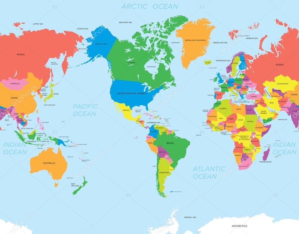Atlas Karta Världen – Karta 2020