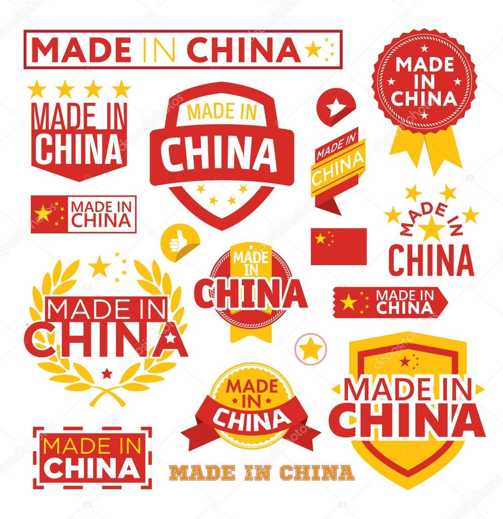 Labels made in China