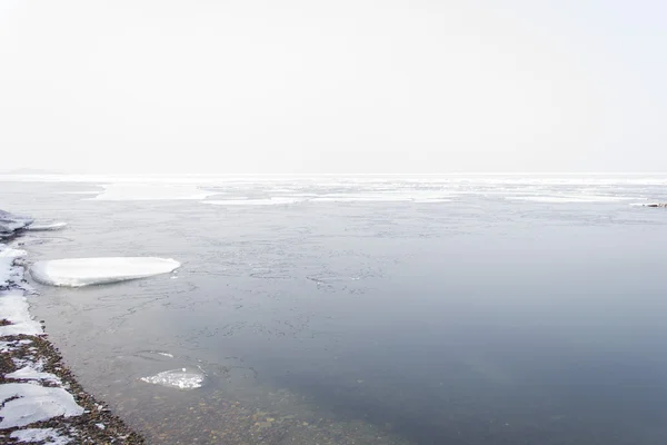 Zmrzlá pobřeží — Stock fotografie