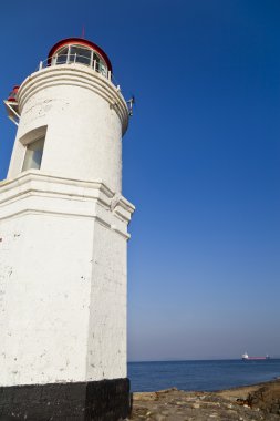 Sahildeki deniz feneri