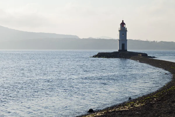 Sahildeki deniz feneri