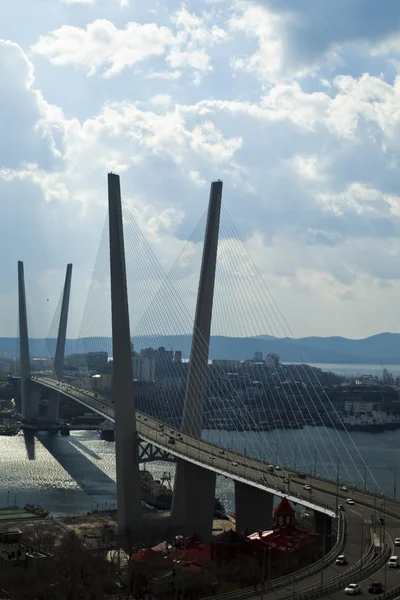 大きな吊橋 — ストック写真