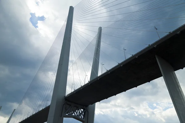 Puente colgante grande —  Fotos de Stock
