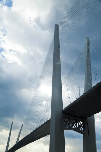 Puente colgante grande —  Fotos de Stock