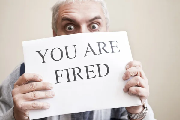 You are fired — Stock Photo, Image