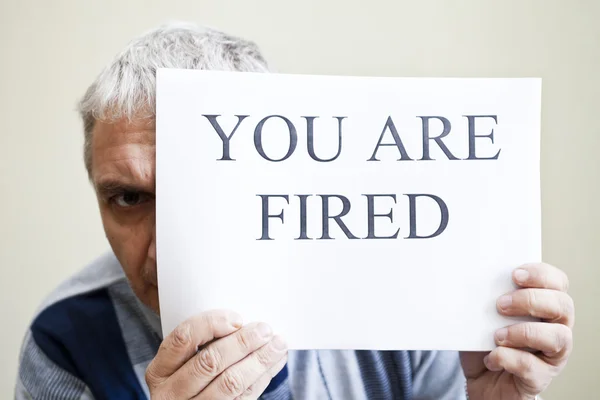 You are fired — Stock Photo, Image