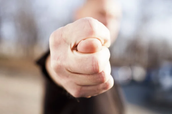 Gestures by hands — Stock Photo, Image