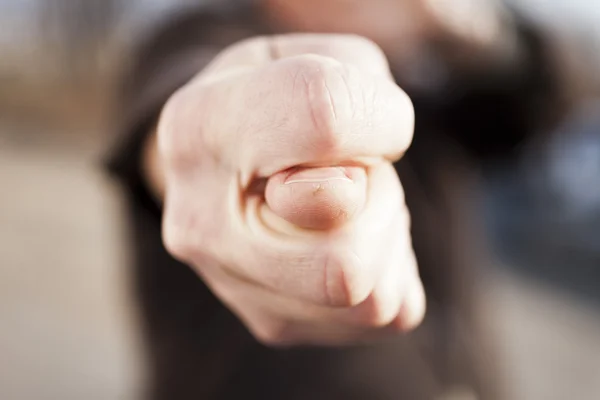 Gestures by hands — Stock Photo, Image