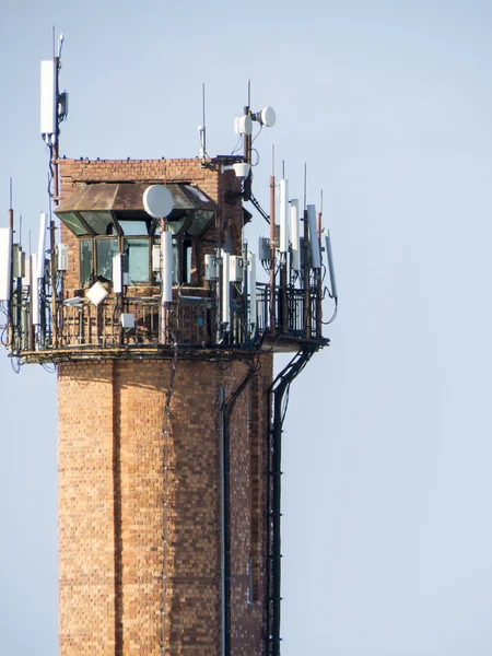 Antennen der zellulären Kommunikation — Stockfoto