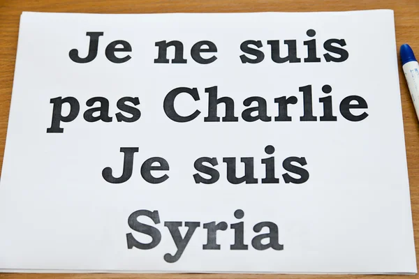 Je ne suis pas Charlie — Photo