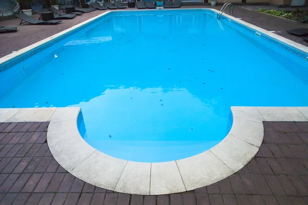 Piscina azul — Fotografia de Stock