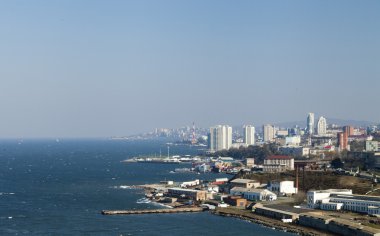 Şehrin deniz kıyısı