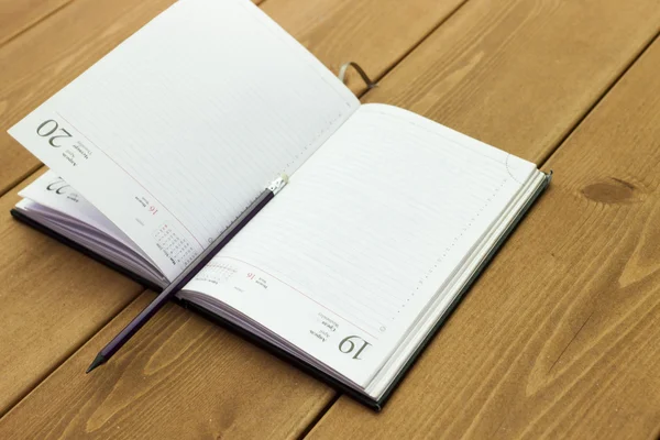 The book on a table — Stock Photo, Image