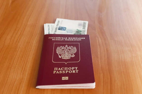 Passports on a table — Stock Photo, Image