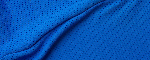 Blue Football Basketball Volleyball Hockey Rugby Lacrosse Handball Jersey Clothing — Stock Photo, Image