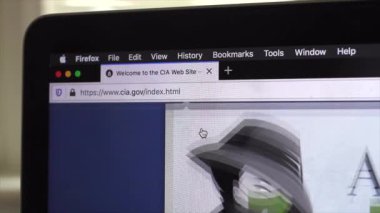 CIA web sitesine göz atıyorum.