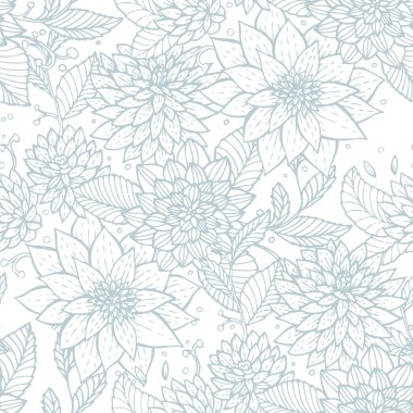 Kusursuz çiçek deseni