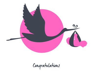 Leylek bebek görüntüsü ile