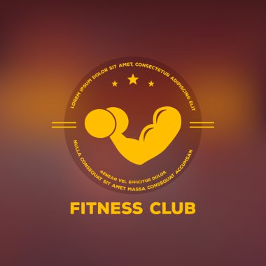 Fitness kulübü için logo