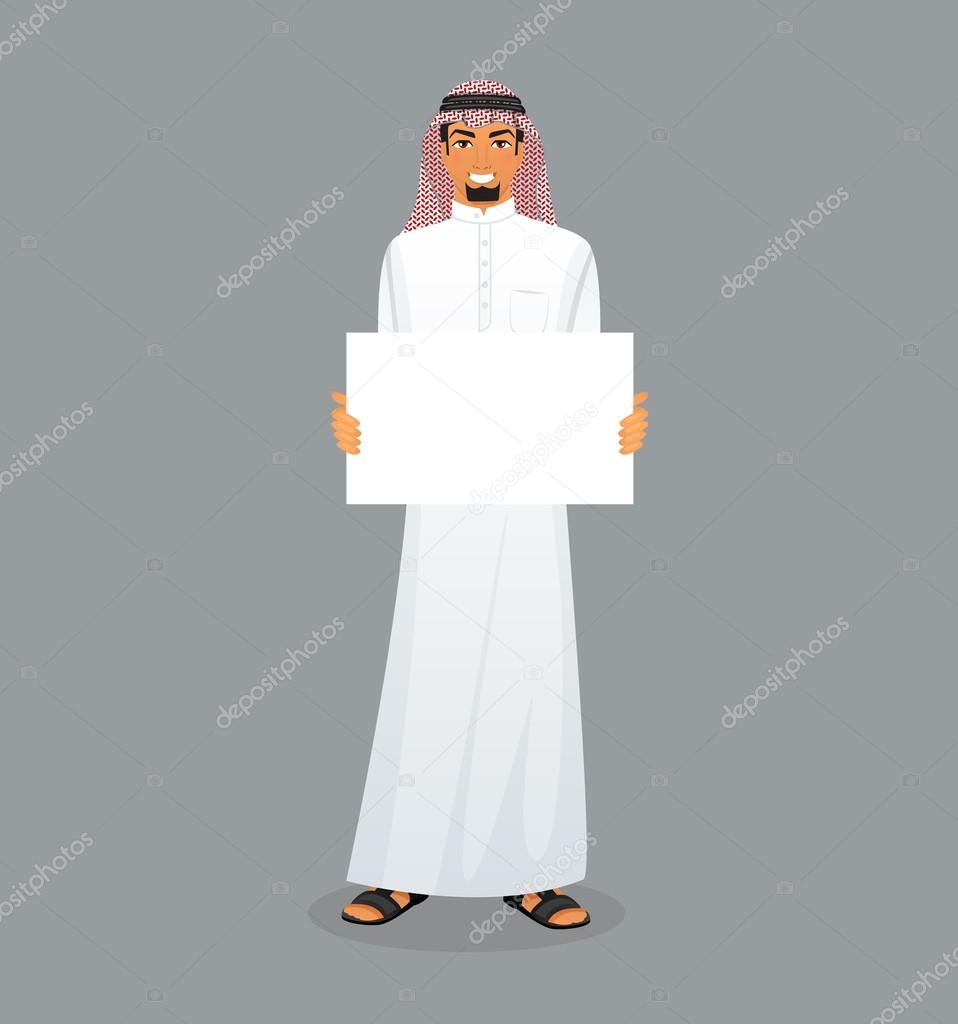 Arabic man character image