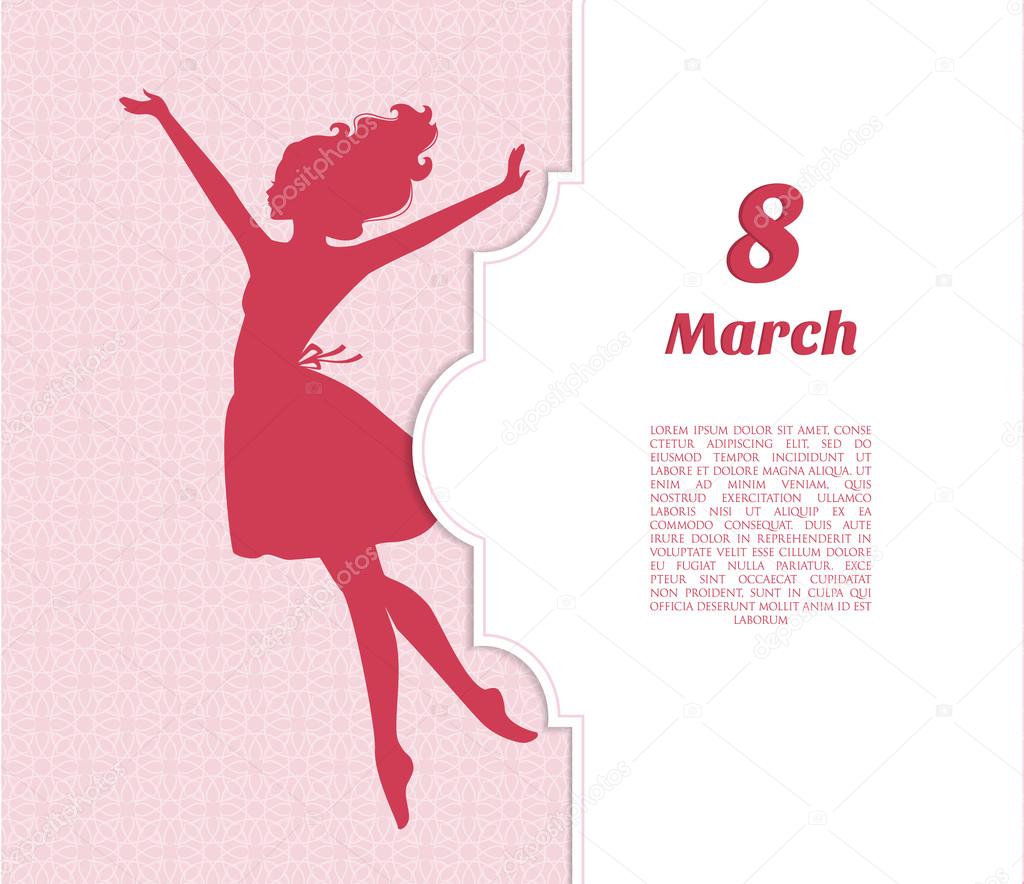 Happy Women Day background