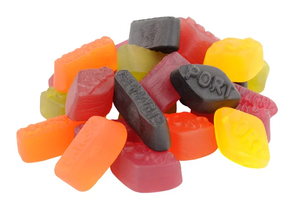 Group Of Wine Gum Sweets — Stock Photo, Image