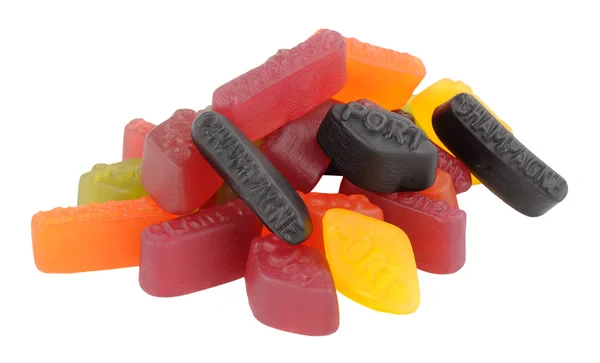 Group Of Wine Gum Sweets — Stock Photo, Image