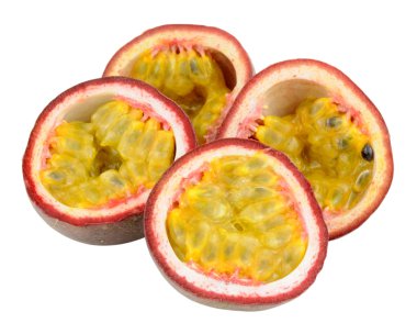 Taze olgun tutku meyve