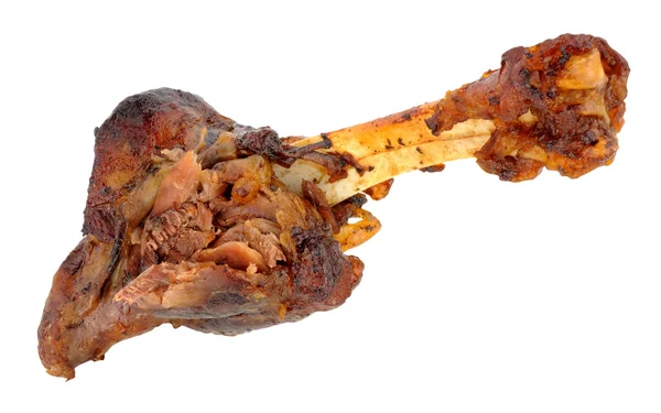 Powoli gotowane mięso jagnięce cholewka — Zdjęcie stockowe