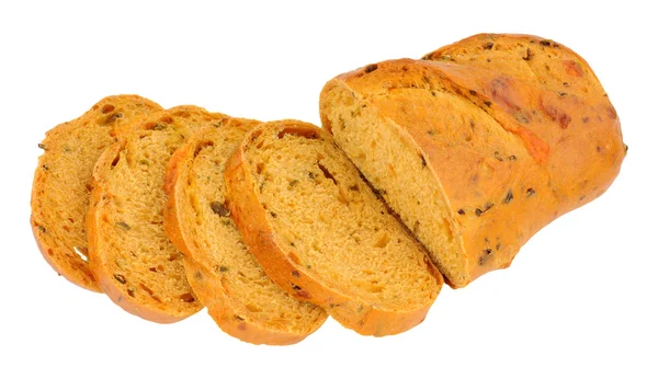 Spaanse peper en kaas Bloomer brood brood — Stockfoto