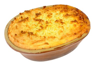 Eski toprak çanak içine patates tepesinde