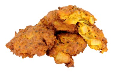 Kızarmış soğan Bhajis