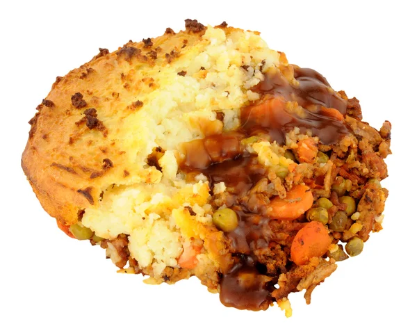 Portion Of Potato Topped Cottage Pie — Stock Photo, Image