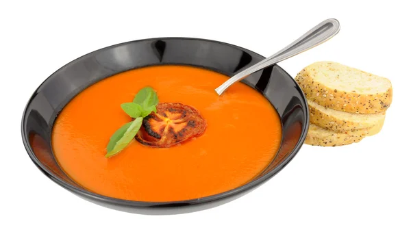 Bowl Of Tomato Soup — Stock Photo, Image