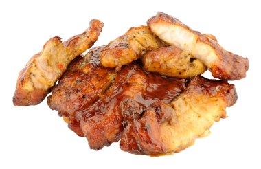 Yavaş pişmiş domuz eti dilimleri