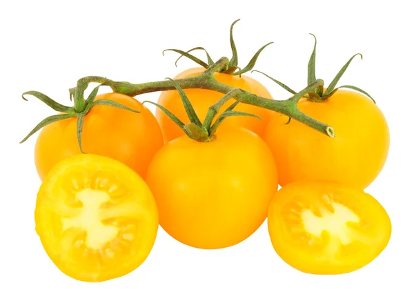 Fresh Vine Ripened Amber Tomatoes — Stock Photo, Image