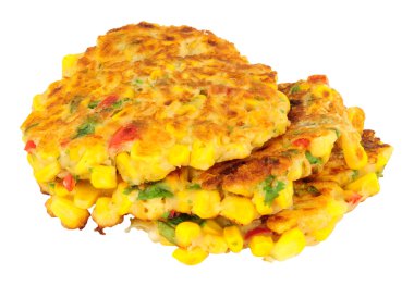 Mısır ve biber biber kızartması