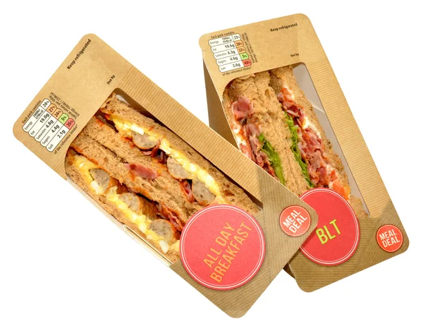 Packs Of Sandwiches — Stock Photo, Image